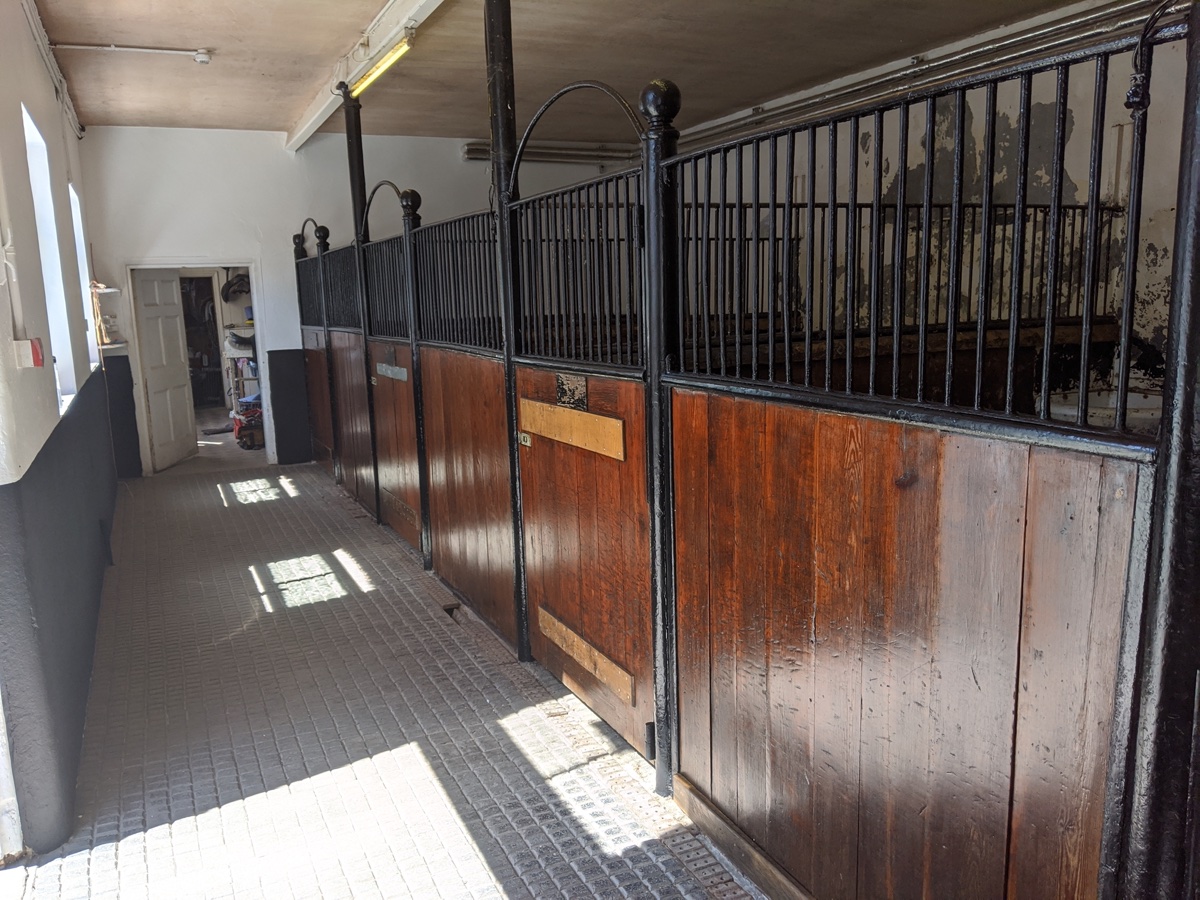 Stables exterior fully painted and restored